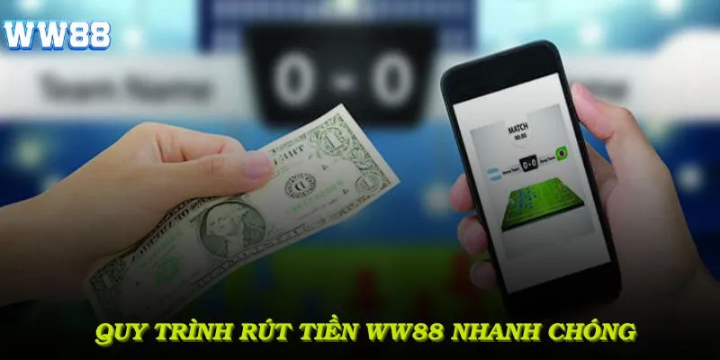 Quy trình rút tiền WW88 nhanh chóng, dễ thực hiện